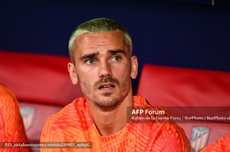 Penyerang Atletico Madrid, Antoine Griezmann (AFP/Ruben de la Fuente Perez)