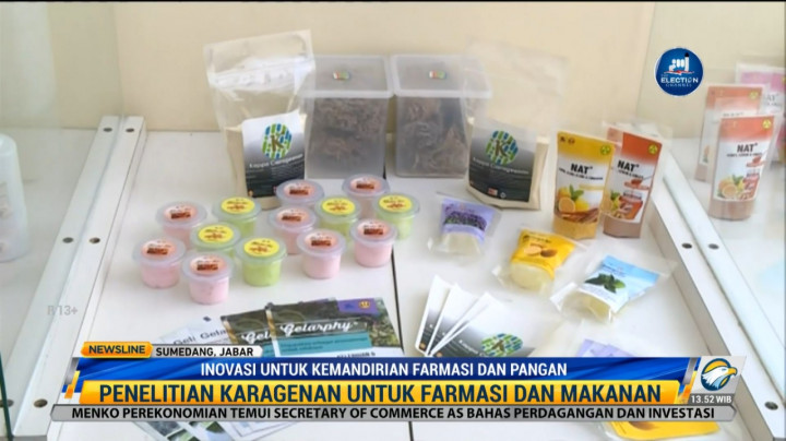Peneliti Unpad Kembangkan Karagenan untuk Produk Farmasi dan Makanan