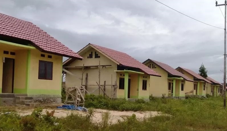 Rumah layak huni di Biak. Foto: Antara