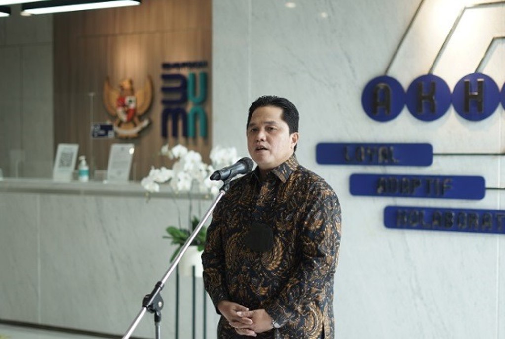 Menteri BUMN Erick Thohir. Foto: Dok Kementerian BUMN.