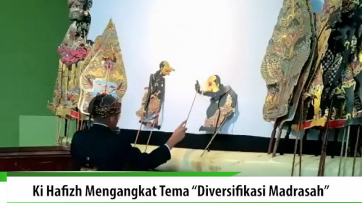 Dalang Cilik Asal MTs Negeri 1 Pati Tampil di Kompetisi Sains Madrasah