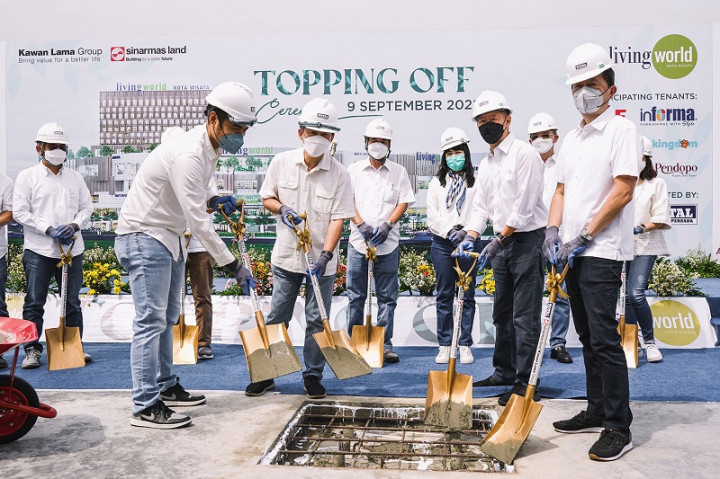 Mal Living World Kota Wisata Cibubur Senilai Rp1,4 Triliun Beroperasi 2023
