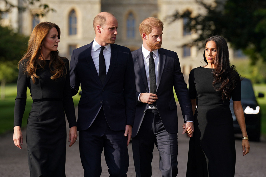 Momen William-Kate dan Harry-Meghan Tampil Bersama Lagi Setelah 2 Tahun