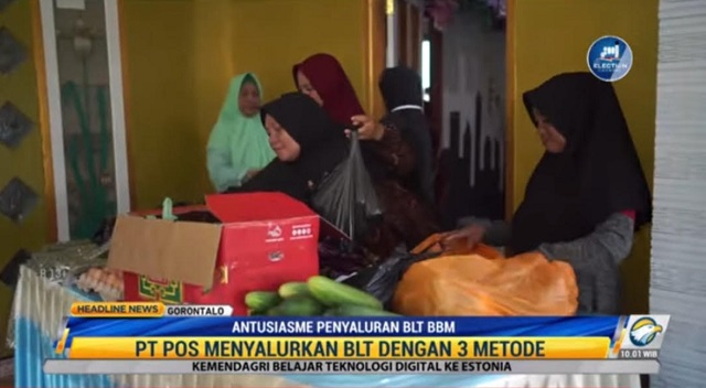 Antusiasme Warga Tak Mampu Terima Manfaat BLT BBM