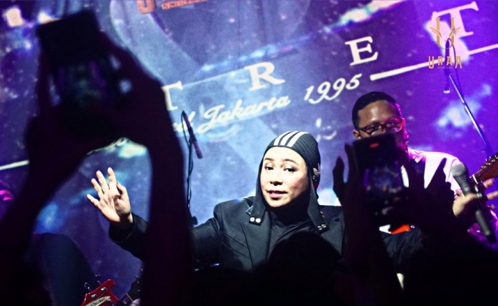 Melly Goeslaw Bahagia Bisa Manggung Lagi Bersama Potret