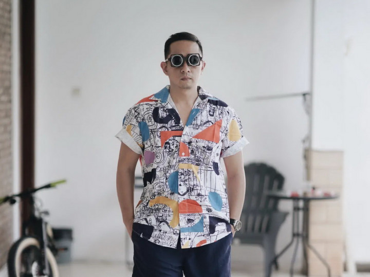 Ringgo Agus Rahman Dandani Anaknya ala Hacker Bjorka