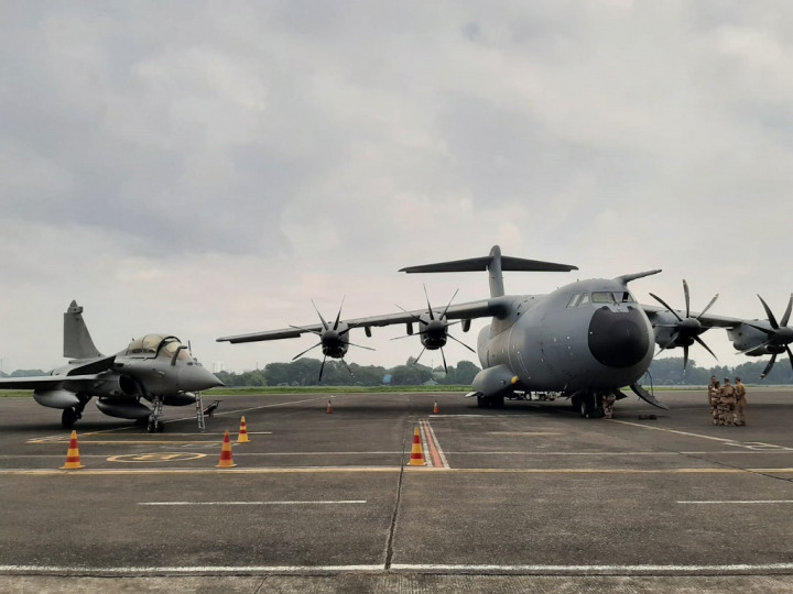French Air Force Aircraft Visit Indonesia