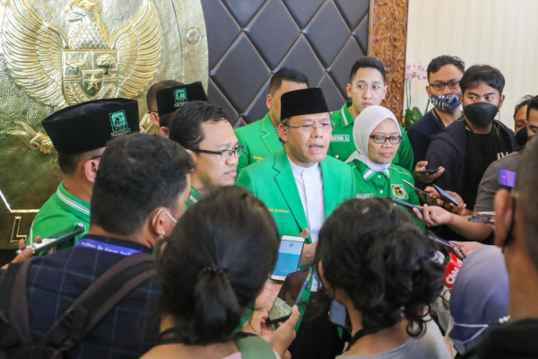 Sambangi KPU, Mardiono Sampaikan Perubahan Struktur Pengurus PPP