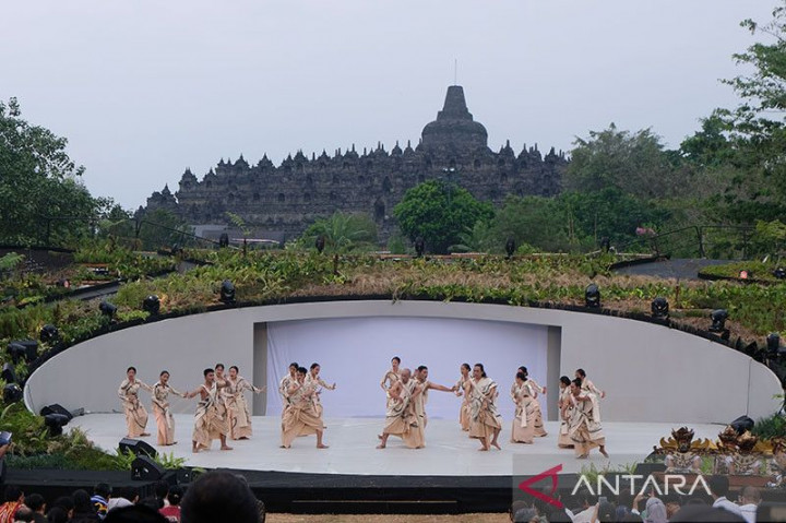 Ruwatan Bumi dan Festival Indonesia Bertutur Meriahkan CMM G20 di Candi Borobudur
