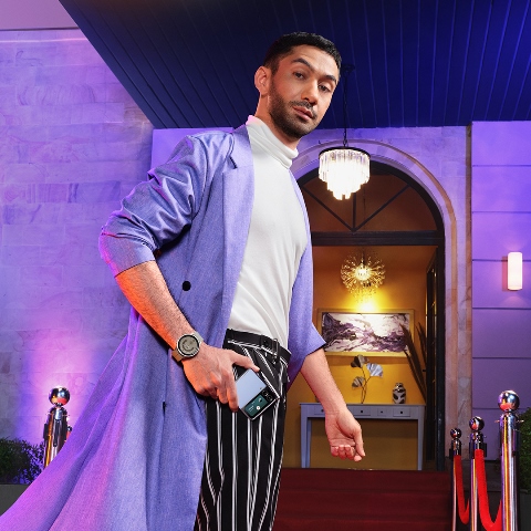 Ini pengalaman beberapa aktor dan aktris mencoba gadget tercanggih dari Galaxy. (Foto: Dok. Istimewa)