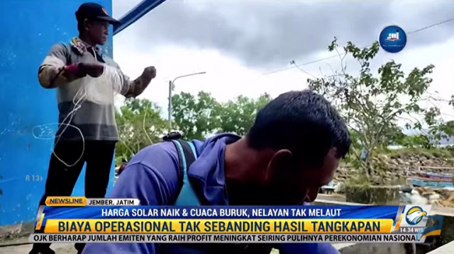 Harga Solar Melejit, Nelayan Menjerit