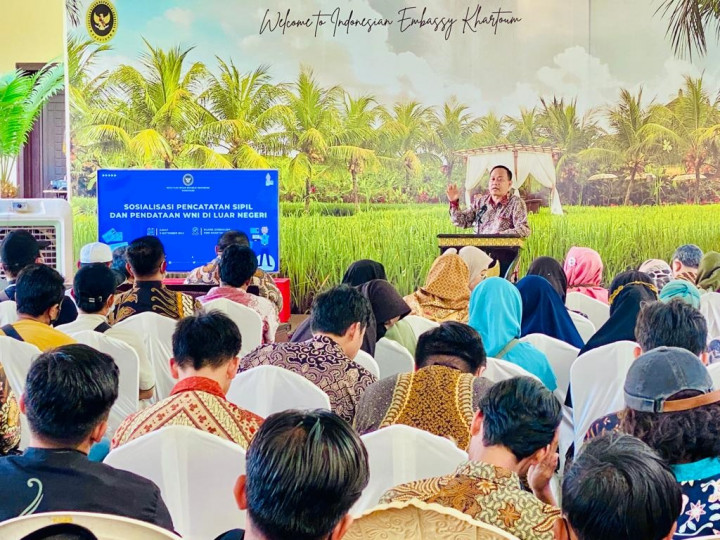 KBRI Khartoum Gelar Sosialisasi Pencatatan Sipil dan Pendataan WNI KBRI Khartoum Gelar Sosialisasi Pencatatan Sipil dan Pendataan WNI