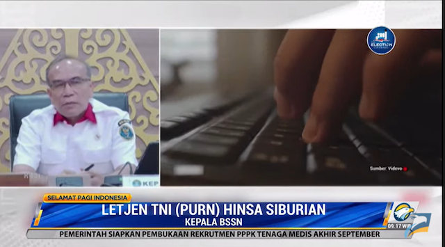 BSSN Gandeng Bareskrim Polri Hadapi Bjorka