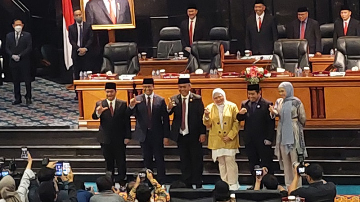 DPRD DKI Resmi Umumkan Berakhirnya Masa Jabatan Anies dan Ariza