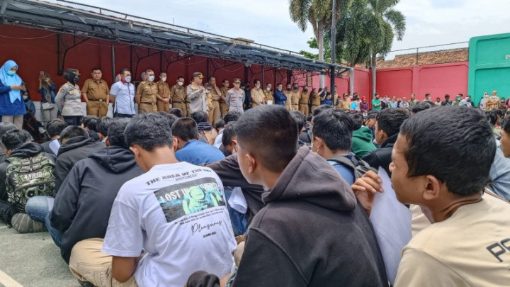 Pelajar Bandar Lampung Terlibat Tawuran Bakal Di-<i>Drop Out</i>