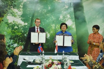 Indonesia, Norway Cooperate to Support Implementation of FOLU Net Sink 2030