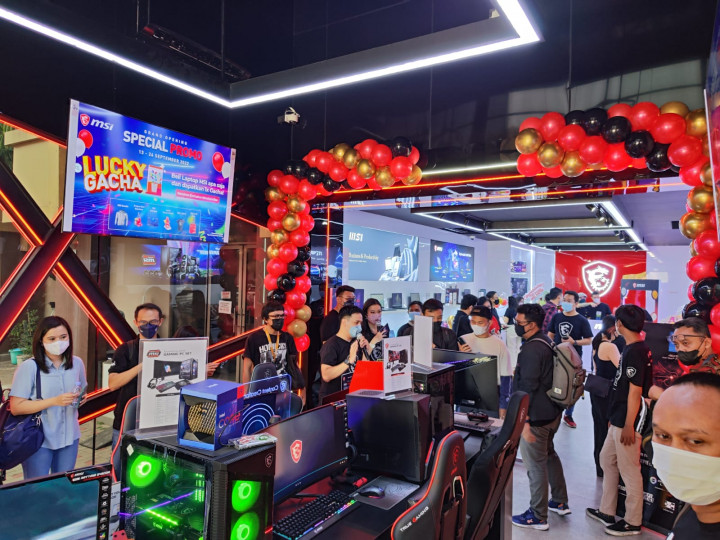 MSI Resmikan Gerai One Stop Shopping Terbaru, MSI Arena