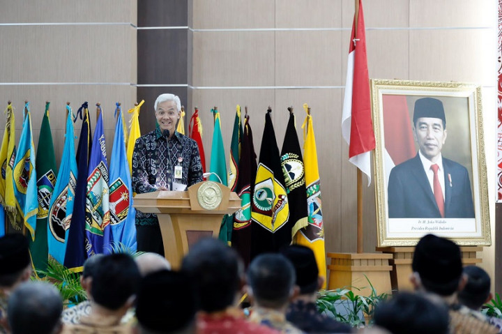 Ganjar Ingatkan Kepala Daerah se-Jateng Jangan Ngawur Pakai Anggaran