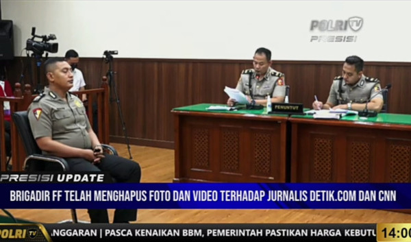 Langgar Etik Kasus Brigadir J, Brigadir Frillyan Didemosi 2 Tahun