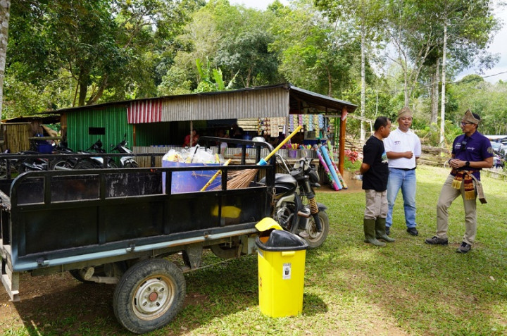 Sandiaga Berikan Rumah Kompos untuk Pengolahan Sampah di Jambi