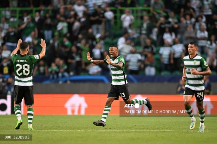 Dua Gol Menit Terakhir Sporting Lisbon Benamkan Spurs
