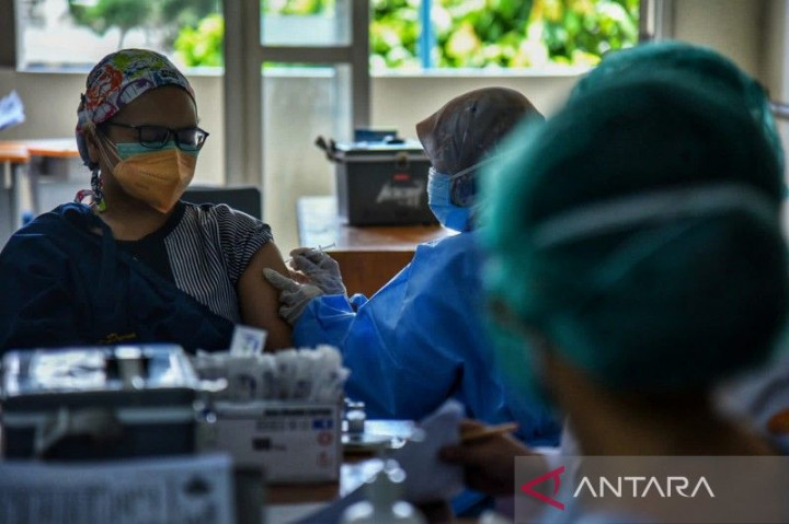 Vaksinasi Penguat Tahap 2 Nakes di Sumut Sudah 38,62%