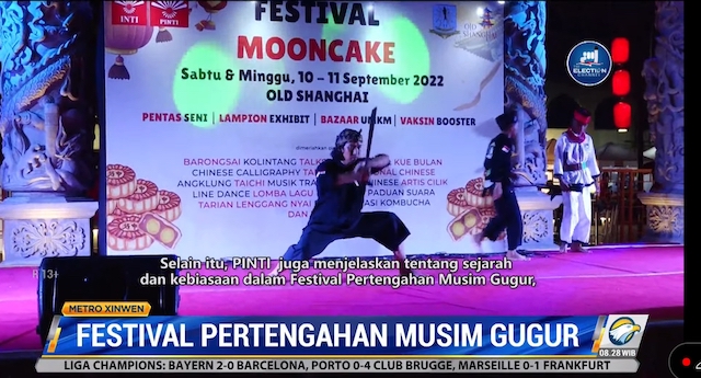 Festival Pertengahan Musim Gugur Mengangkat Bhinneka Tunggal Ika