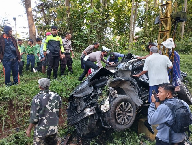 Korban Tewas Pajero Dihantam KA di Pesawaran Bertambah Jadi 2 Orang