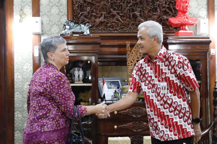 Dubes Australia Temui Ganjar Pranowo, Bahas Peningkatan Kerja Sama