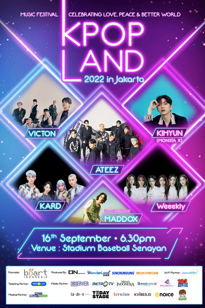 KPOP LAND 2022 Diselenggarakan 16 September