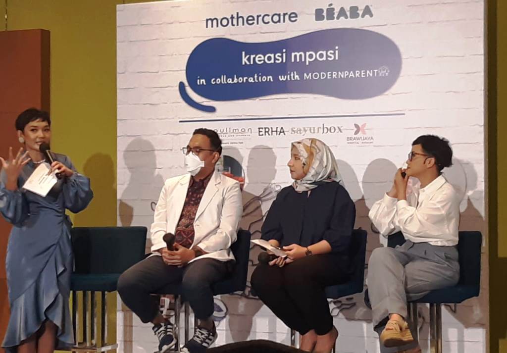 Modernparent bersama Mothercare dan Beaba. (Foto: A.Firdaus/Medcom.id)