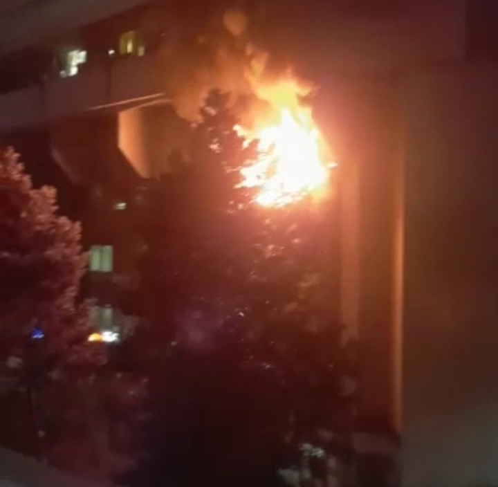 Gedung Kemendes di Kalibata Terbakar