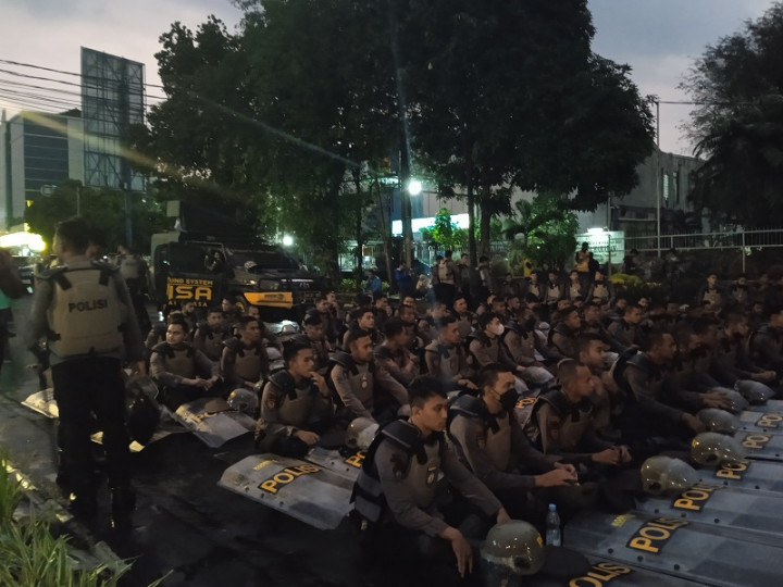 1.050 Personel Kawal Demo Kenaikan BBM di Istana Bogor dan DPRD
