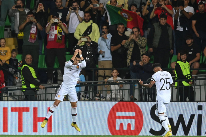 Momen Ronaldo Cetak Gol Perdana Musim Ini