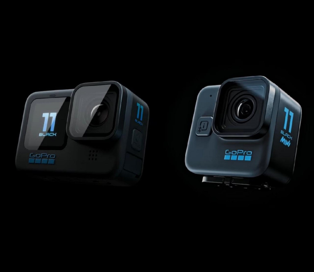 GoPro Hero Black 11 dan Mini 11. (Foto: GoPro Youtube)