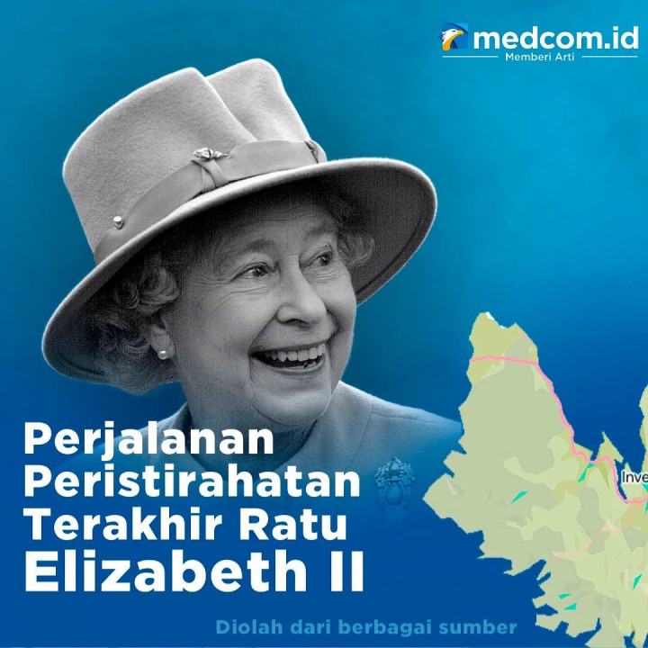 Perjalanan Peristirahatan Terakhir Ratu Elizabeth II
