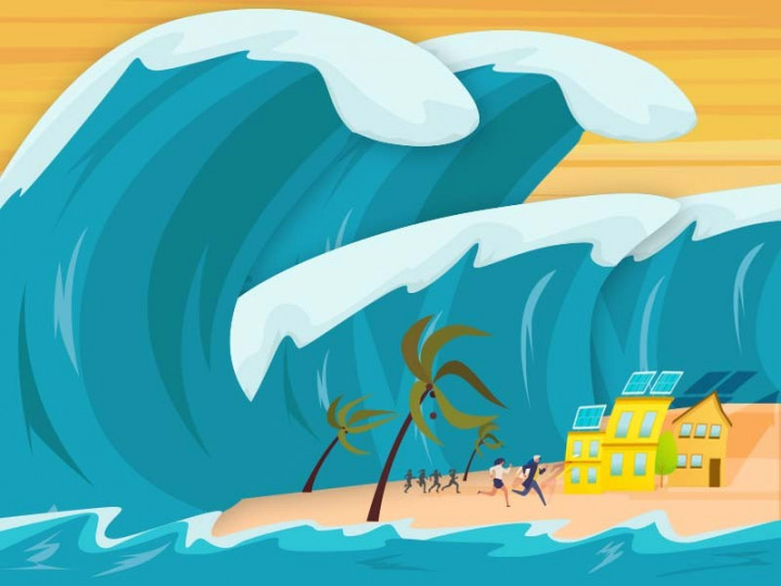 Panggarangan, Desa Pertama di Lebak yang  Jalani Verifikasi Lapangan Tsunami Ready Community