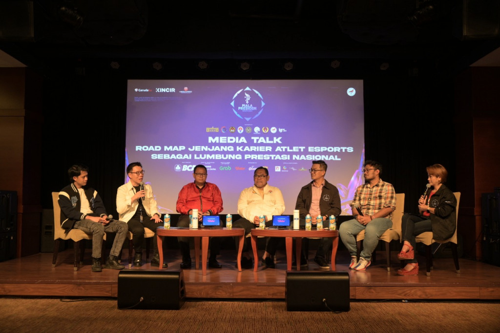 Suasana Media Talk Piala Presiden Esports 2022 di Jakarta. (Foto: Istimewa)