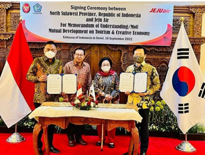 Pemprov Sulut Gandeng Jeju Air Buka Rute Manado-Korsel