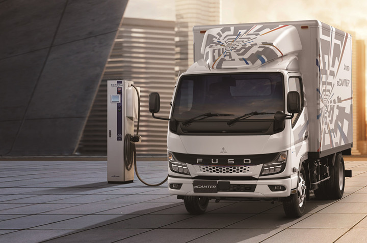 All New Mitsubishi Fuso eCanter, Bisa Pilih Baterai