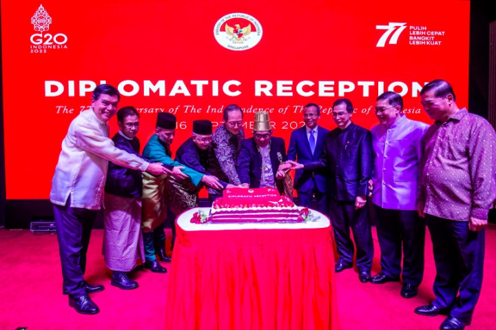 Gelaran Ragam Budaya pada Resepsi Diplomatik HUT RI di Singapura