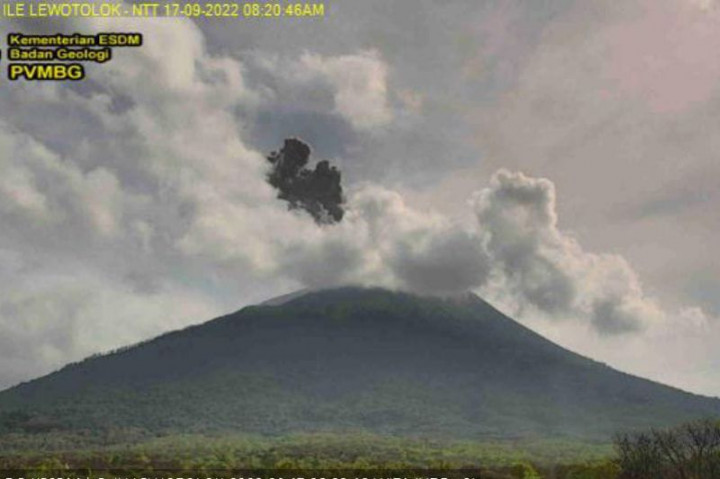 Erupsi Gunung Ili Lewotolok di Lembata Kembali Meningkat