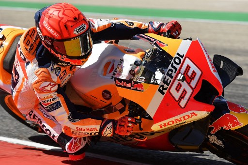 Marquez tidak Mengejar Kemenangan di MotoGP Aragon