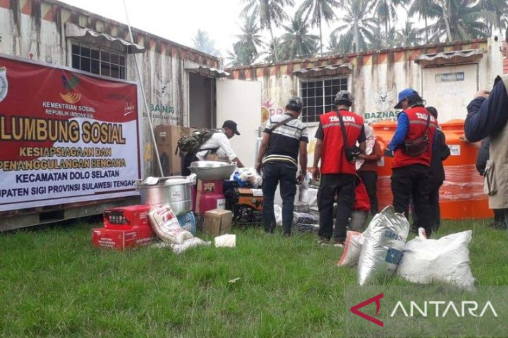 Kemensos Bangun 4 Lumbung Sosial di Sigi