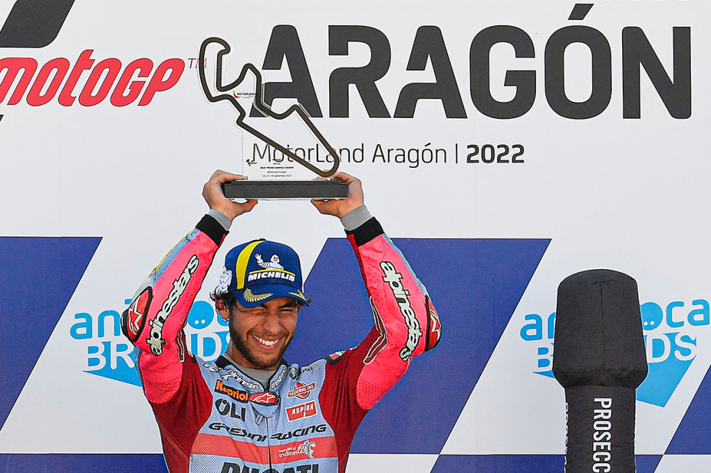 Enea Bastianini Juara MotoGP Aragon 2022