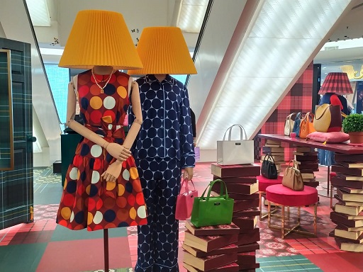 Instalasi Pop-Up Kate Spade New York di Plaza Indonesia. (Foto:Dok.Yuni)