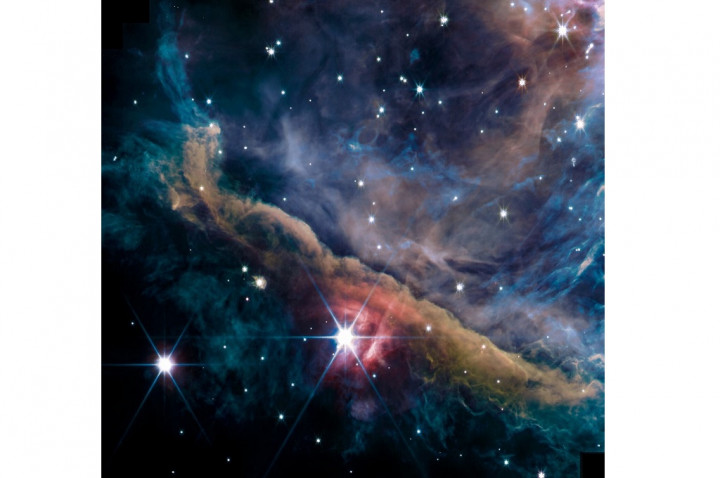 Foto Terbaru Orion Nebula James Webb Space Telescope Tampilkan Bintang Muda