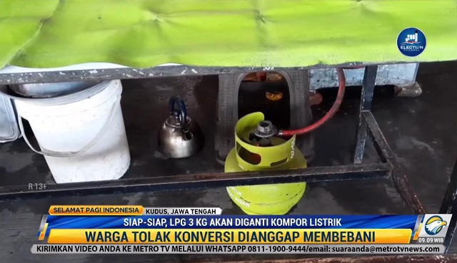 Listrik Sering Padam, Masyarakat Ogah Elpiji 3 Kg Dikonversi Jadi Kompor Listrik