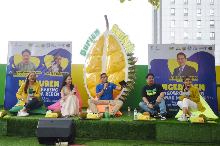 Sandiaga Optimistis Ciptakan Banyak Konten Kreator di Pekanbaru