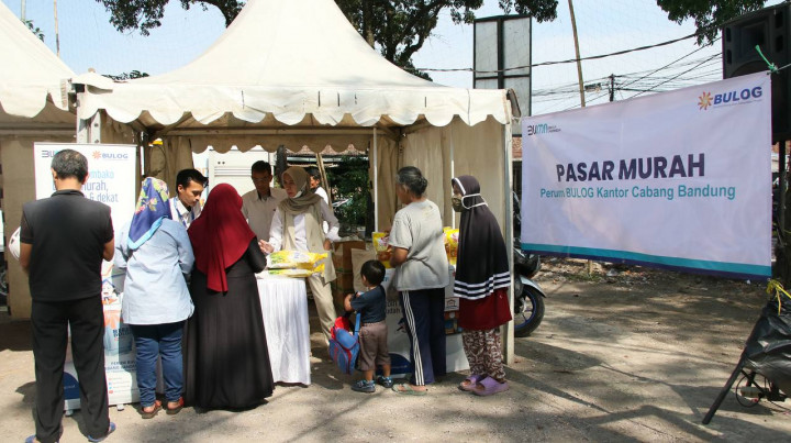 Tekan Inflasi, Kota Bandung Mulai Gelar Pasar Murah